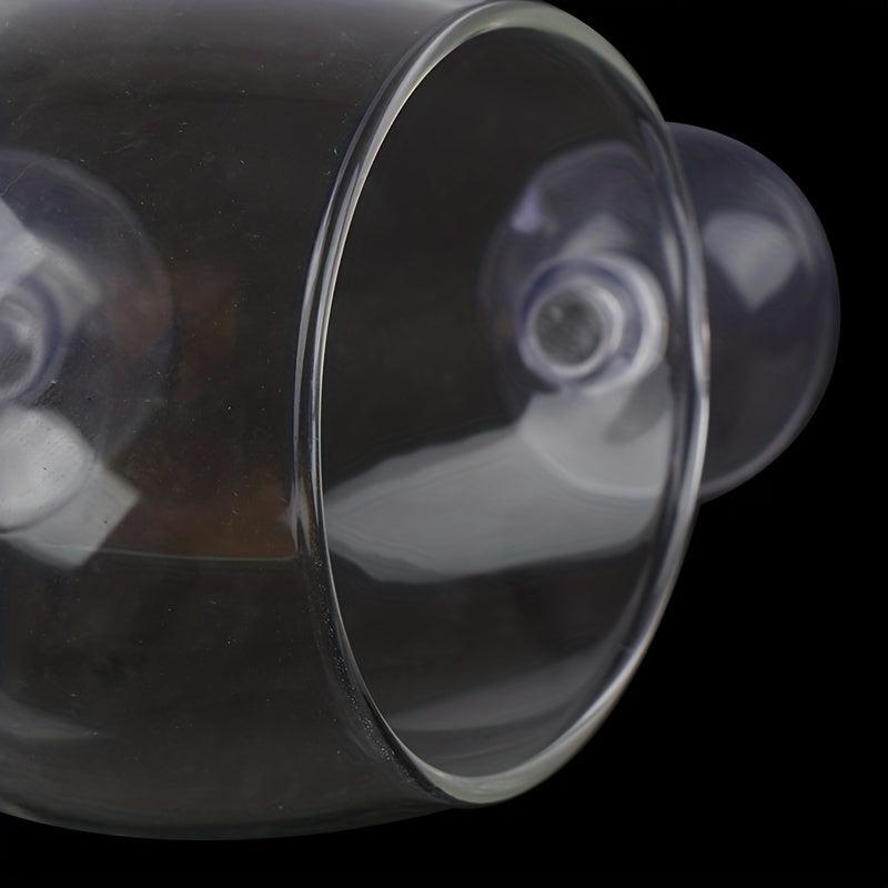 Mini Crystal Glass Fish Tank for Growing Aquatic Plants