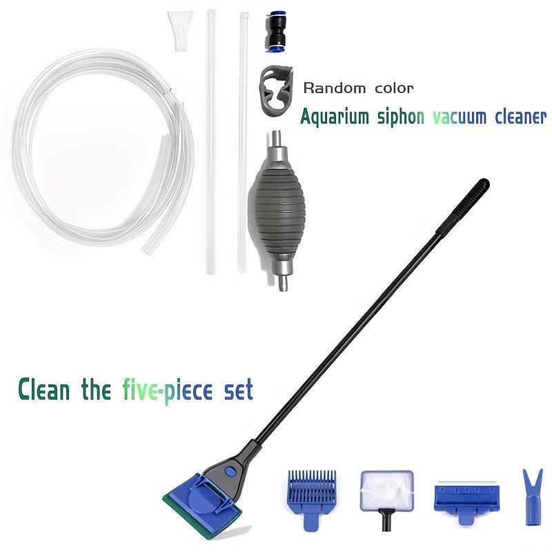 Aquarium Siphon Vacuum Cleaner Set for Fish Tank Cleaning