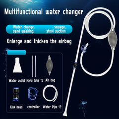 Aquarium Siphon Vacuum Cleaner Set for Fish Tank Cleaning
