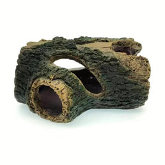 Natural Resin Hollow Tree Trunk Aquarium Decor