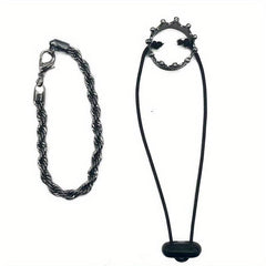 2 Piece Bearded Dragon Outfit Crown & Necklace for Halloween