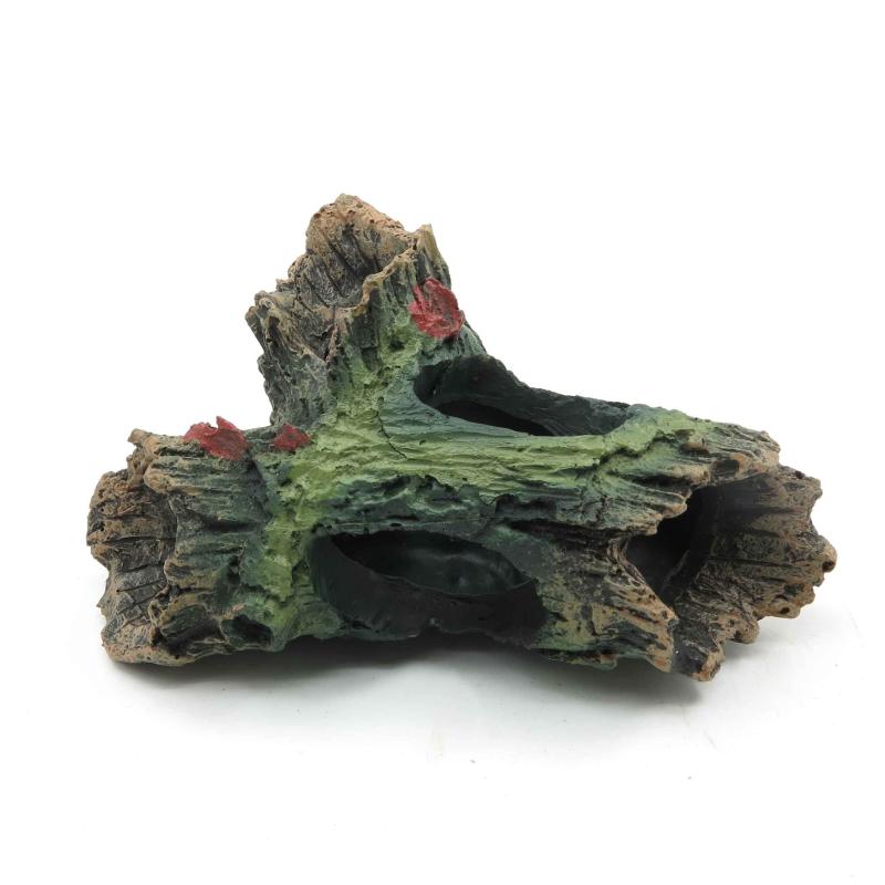 Fish Tank Wood Trunk Decoration with Hideout Caves