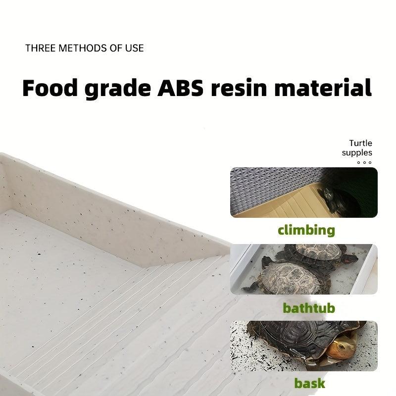 Large Turtle Bathtub Sun Terrace Reptile Lizard Climbing Basin