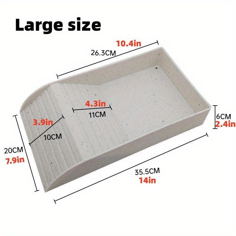 Large Turtle Bathtub Sun Terrace Reptile Lizard Climbing Basin