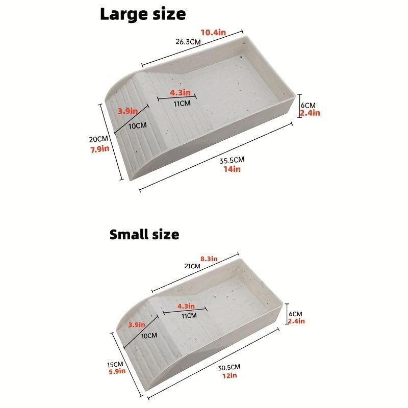 Large Turtle Bathtub Sun Terrace Reptile Lizard Climbing Basin