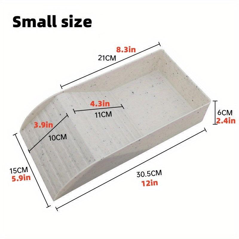 Large Turtle Bathtub Sun Terrace Reptile Lizard Climbing Basin