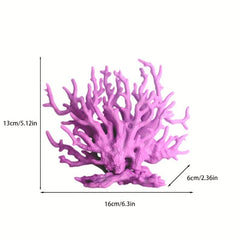 Aquarium Decor Soft Coral Simulation Fake Coral for Fish Tank