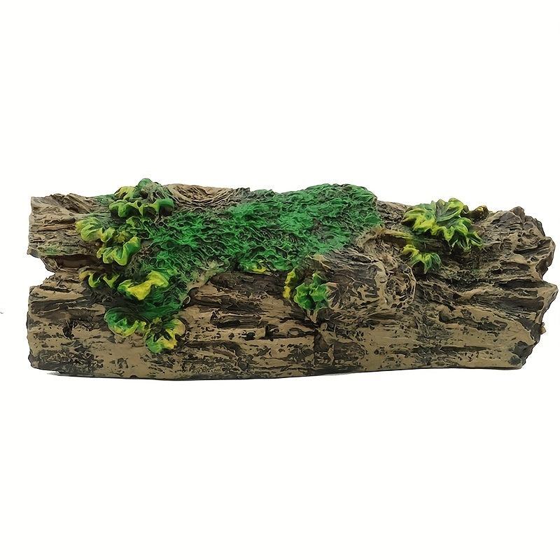 Resin Tree Trunk Ornament Betta House Cave Fish Tank Decor