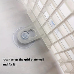 4pcs Aquarium Tank Isolation Clip Divider Sheet Holder