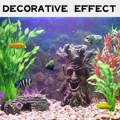 Hollow Trunk Aquarium Decoration Hiding Cave