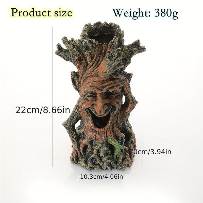 Hollow Trunk Aquarium Decoration Hiding Cave