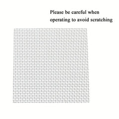 8 pcs 12 304 Stainless Steel Woven Wire Mesh Filter Screen for Aquariums