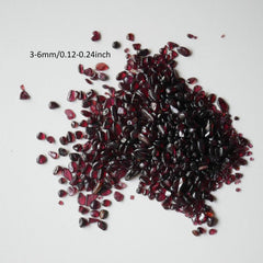 22lb Natural Garnet Healing Quartz Crystals Irregular Gemstones