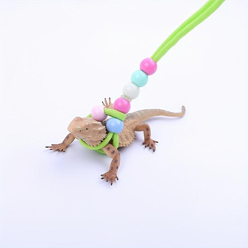 Adjustable Reptile Harness Leash for Small Animals