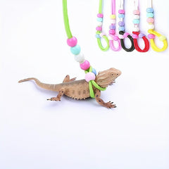 Adjustable Reptile Harness Leash for Small Animals