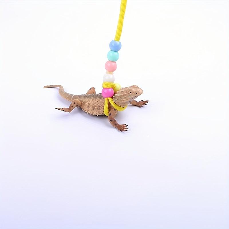 Adjustable Reptile Harness Leash for Small Animals