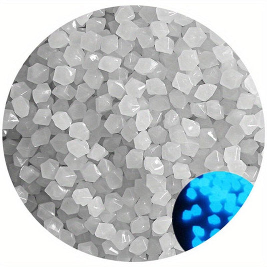 50-100pcs Luminous Aquarium Stones Fish Tank Outdoor Pebbles Decoration