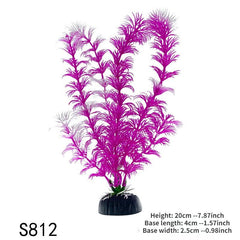 Aquarium Plastic Plants Decoration for Landscaping