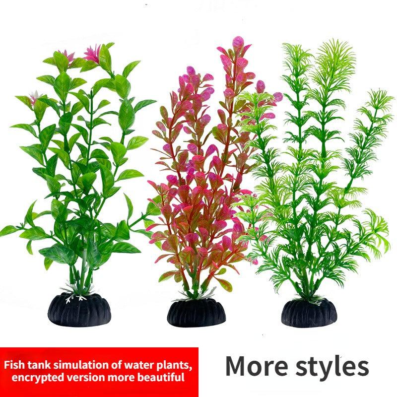 Aquarium Plastic Plants Decoration for Landscaping