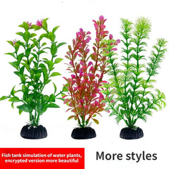 Aquarium Plastic Plants Decoration for Landscaping