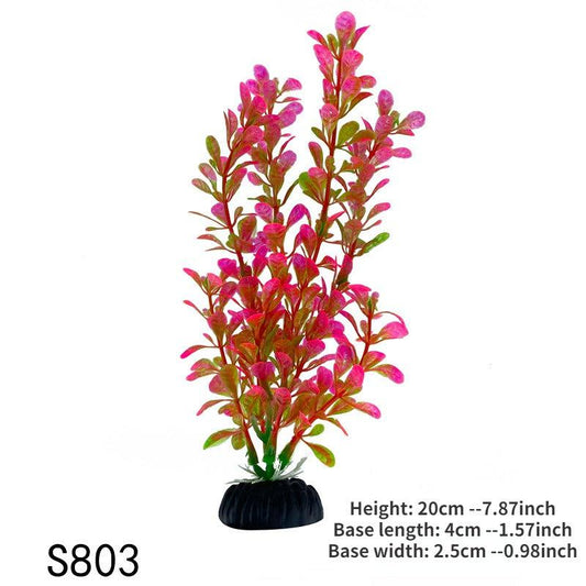 Aquarium Plastic Plants Decoration for Landscaping