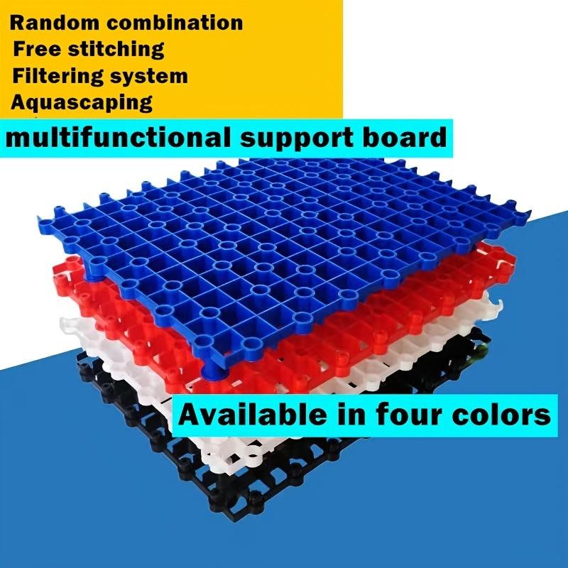 Fish Tank Isolation Bottom Filter Plate for a Cleaner Aquarium