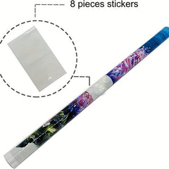 Aquarium Background Poster 2 Sides Glossy Fish Tank Decorative Backdrop