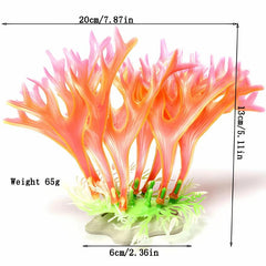 Artificial Coral Plant Ornaments for Aquarium Decoration