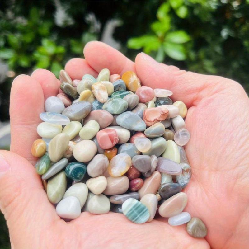 Natural Stone Alxa Agate Crystal Stones Aquarium Decoration