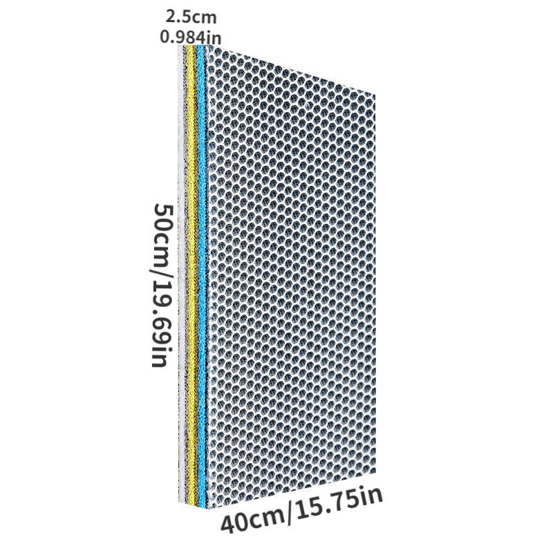 15D Bio Sponge Aquarium Filter Media No Glue High Density Fish Tank Pond