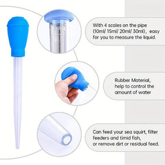 Mini Water Changer Manual Fish Tank Water Changer Aquarium Dropper