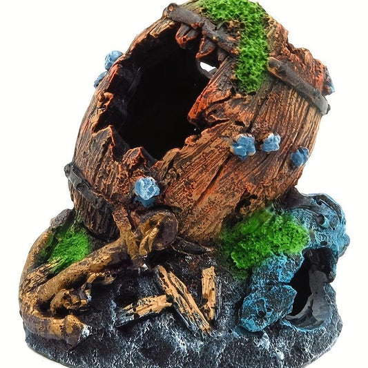 Resin Betta Cave Hideout Fish Tank Decoration