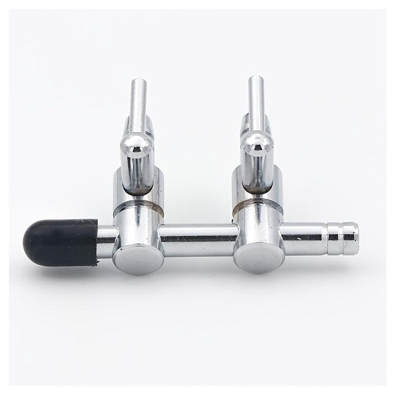 Aquarium 2 Way Water & Air Flow Control Valve Enhance Fish Tank Environment