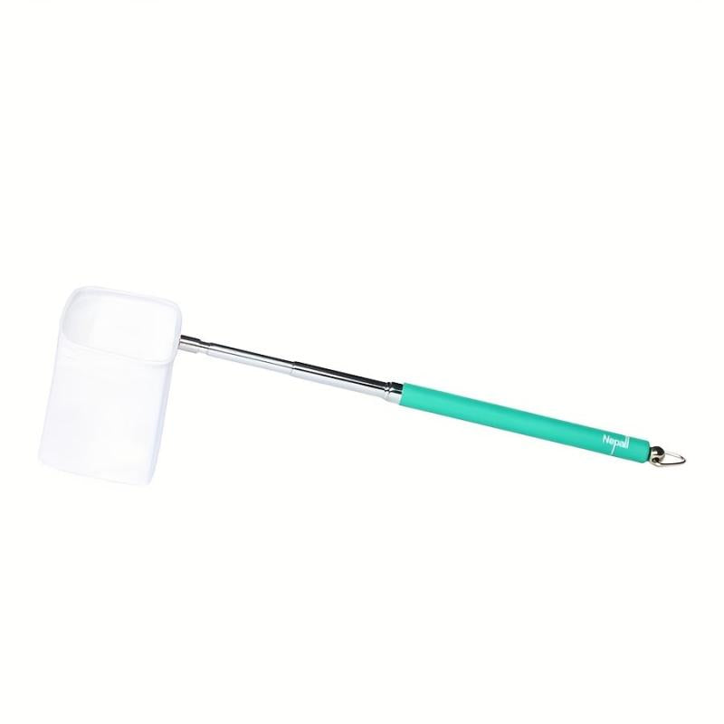 Telescopic Mini Fishing Net Stainless Steel Aluminum Small Square Net