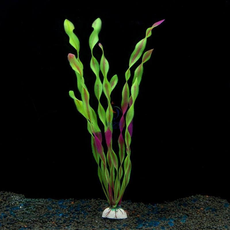 Plastic Water Plant Fish Tank Decor