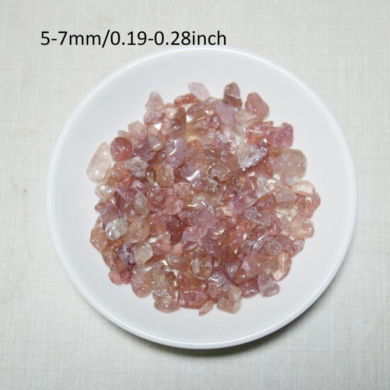 Strawberry Quartz Irregular Shaped Gemstones 0 22lb