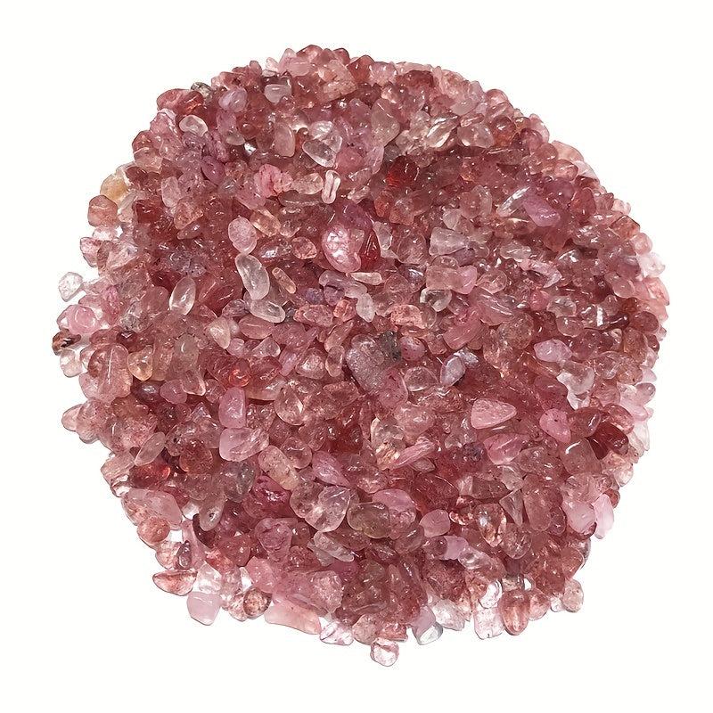 Strawberry Quartz Irregular Shaped Gemstones 0 22lb
