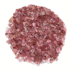 Strawberry Quartz Irregular Shaped Gemstones 0 22lb
