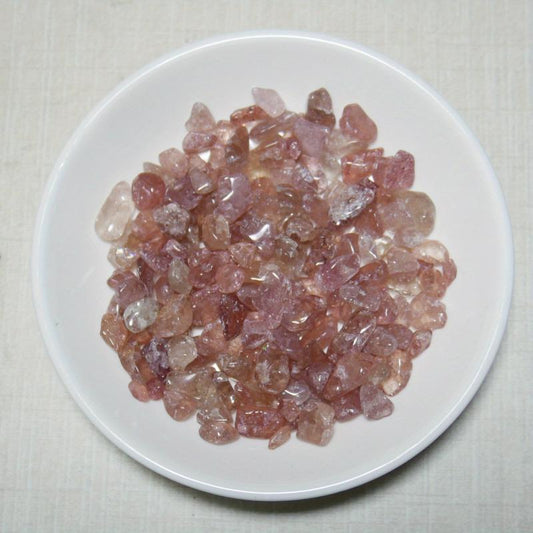 Strawberry Quartz Irregular Shaped Gemstones 0 22lb