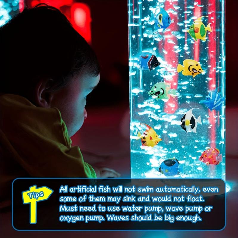 20pcs Artificial Fish Aquarium Tank Ornaments Decoration