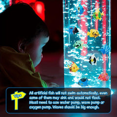 20pcs Artificial Fish Aquarium Tank Ornaments Decoration