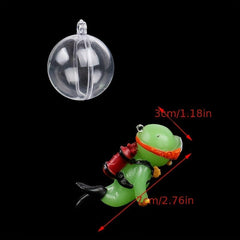 Fluorescent Floating Diver Fish Tank Ornament