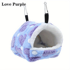 Winter Fleece Nest for Small Pets - Hedgehog, Quirrel, Chinchilla