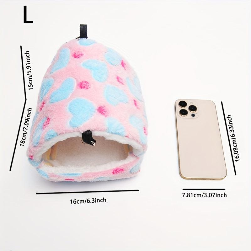 Winter Fleece Nest for Small Pets - Hedgehog, Quirrel, Chinchilla