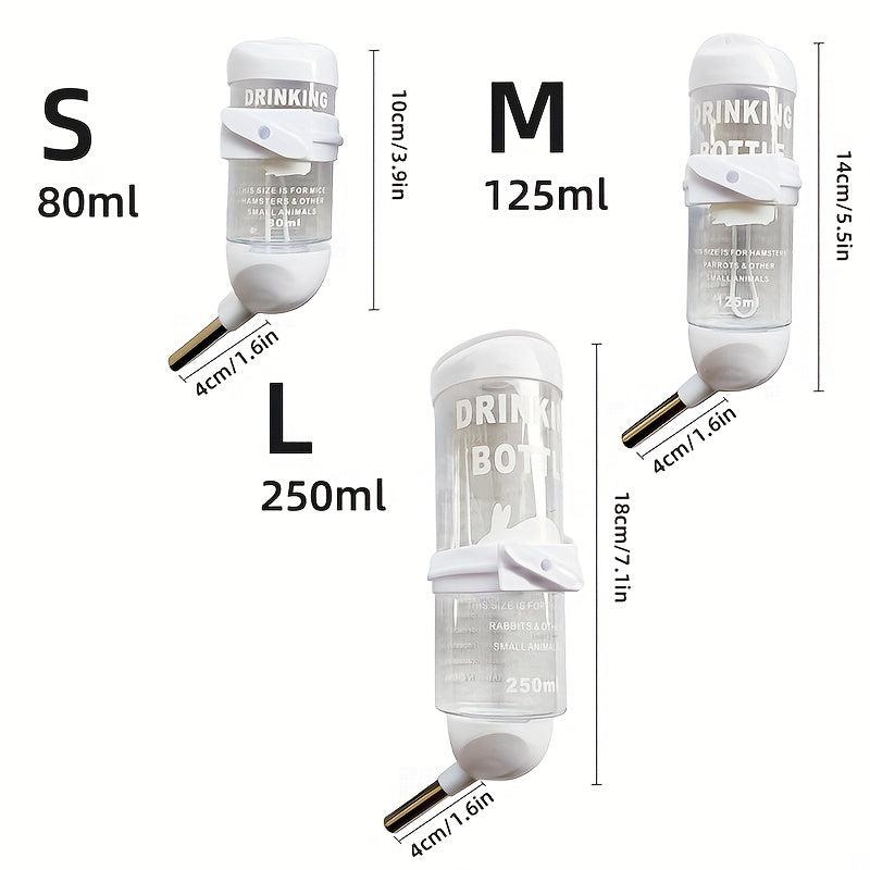 Leak Proof Small Pet Water Bottle for Hamsters and Chinchillas