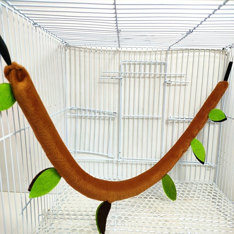 Plush Hammock Swing Set for Hamster/Guinea Pig
