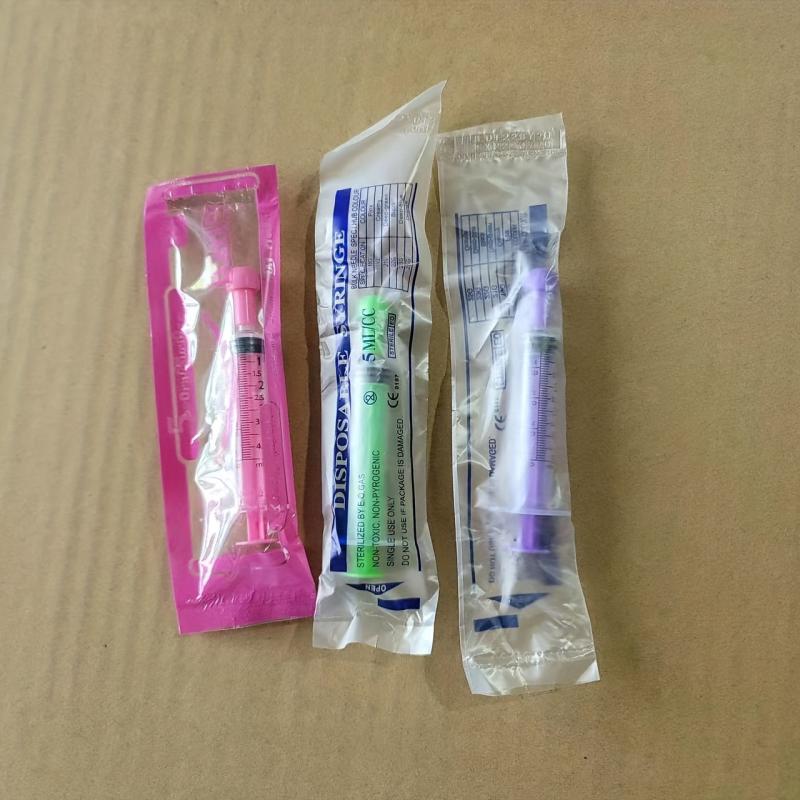 1pc Reusable Plastic Syringes Pet Pill Dispenser 12ml