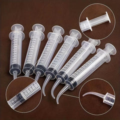 1pc Reusable Plastic Syringes Pet Pill Dispenser 12ml