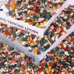 Alashan Natural Crystal Crushed Stone for Aquarium Decor