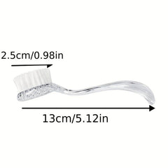 Clear Hamster Massage Brush Small Pet Cleaning Brush